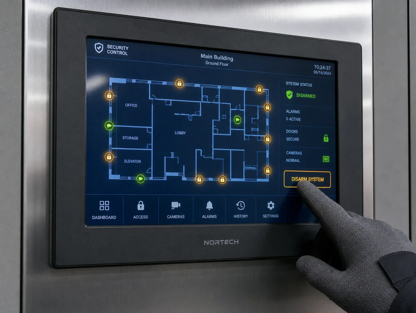 Centralized digital security automation dashboard and control panel