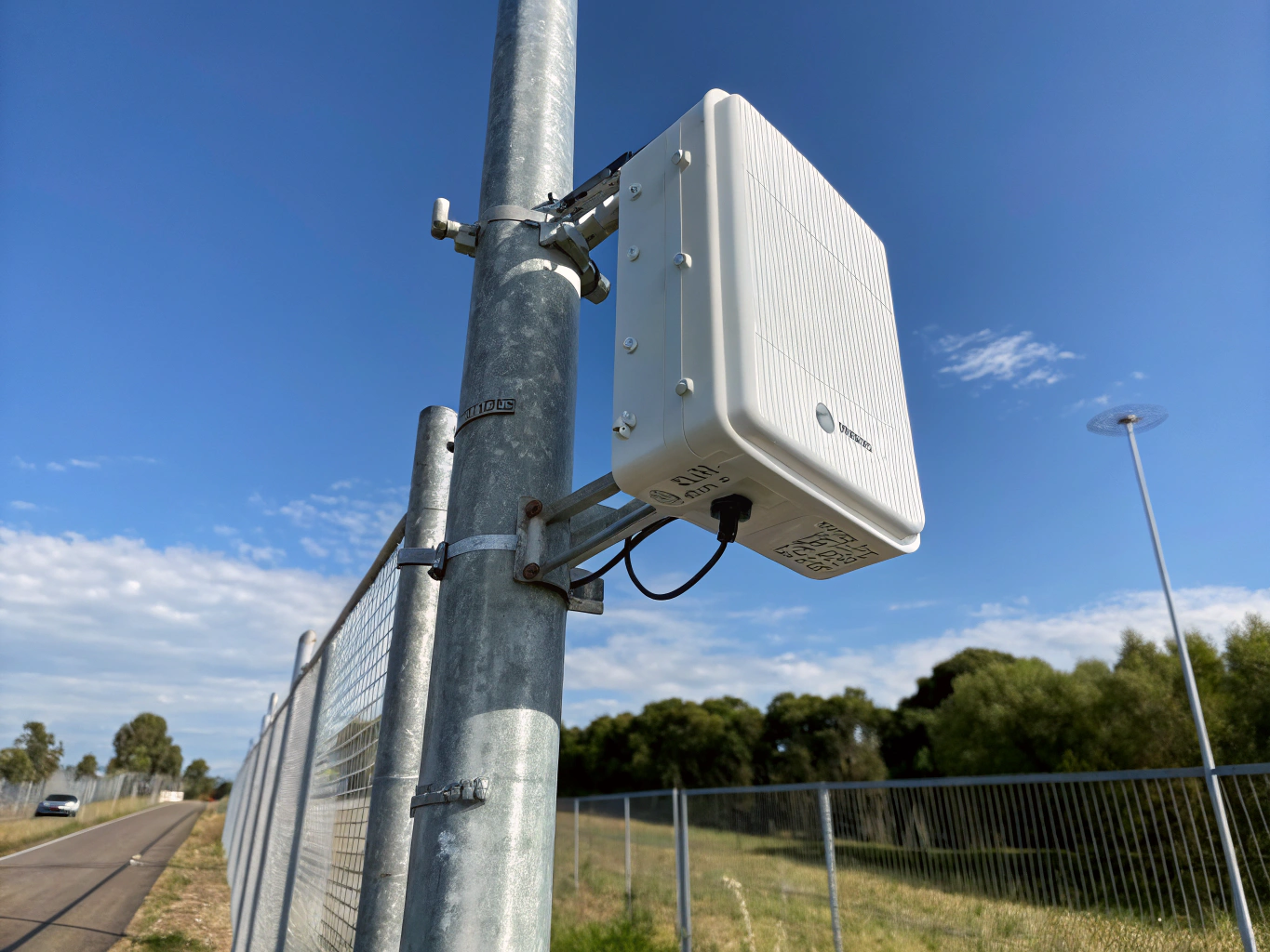 Security data networking and power backup hardware